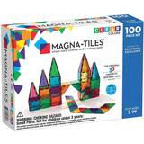 Magna-Tiles Legetøj Magna-Tiles Klare Farver 100 Brikker