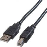 Roline USB-kabel Kabler Roline USB A - USB B 2.0 0.8m