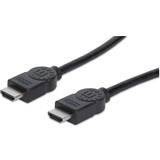 HDMI-kabler - Nikkel - Standard HDMI-standard HDMI Manhattan Shielded HDMI A - HDMI A M-M 1.8m
