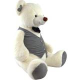 Oppustelig Tøjdyr iPlush Teddy Bear Tuxedo Bear 60cm