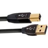Audioquest Sort - USB-kabel Kabler Audioquest Pearl USB A - USB B 2.0 5m