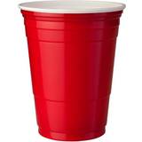 Tallerkener, Glas & Bestik Studyshop Plastic Cups Red 50-pack