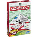 Familiespil - Rejseudgave Brætspil Monopoly: Grab & Go