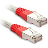 Krydsforbundet netværkskabel - S/FTP Kabler Lindy S/FTP Cat6 RJ45 0.5m (Crossover) 0.5m