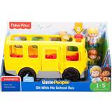 Fisher Price Legetøjsbil Fisher Price Little People Sit with Me School Bus