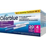 Graviditetstest Selvtest Clearblue Testpenne til Clearblue Advanced Fertilitetsmonitor 20+4 pk