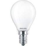 Led pærer e14 60w Philips 8cm LED Lamps 6.5W E14