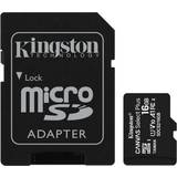 16 GB - V10 Hukommelseskort Kingston Canvas Select Plus microSDHC Class 10 UHS-I U1 V10 A1 100MB/s 16GB +Adapter