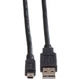 Roline USB-kabel Kabler Roline USB A - USB Mini-A 5-pin 2.0 3m