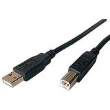 Sharkoon USB-kabel Kabler Sharkoon USB A - USB B 2.0 3m