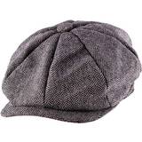 Storbritannien Udklædningstøj Wicked Costumes Herringbone Flat Cap