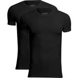 Bomuld T-shirts JBS Bamboo T-shirt 2-pack - Black