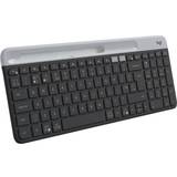 Membran - Trådløs Tastaturer Logitech Slim Multi-Device Wireless Keyboard K580 (Nordic)