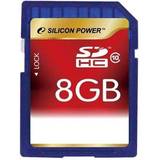 Silicon Power 8 GB Hukommelseskort Silicon Power SDHC Class 10 8GB