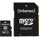 16 GB - microSDHC Hukommelseskort Intenso MicroSDHC Class 10 16GB