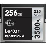 Lexar Media Compact Flash Pro Hukommelseskort & USB Stik Lexar Media CFast 2.0 525MB/s 256GB (3500x)