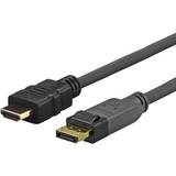 VivoLink HDMI DisplayPort - HDMI-kabler VivoLink Pro 4K HDMI-DisplayPort 7.5m