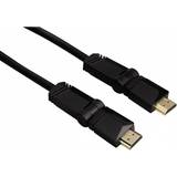 Hdmi kabel 3 meter Hama 3 Stars HDMI - HDMI High Speed with Ethernet (2x swivel) 3m