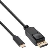 DisplayPort-kabler - Guld - USB C-DisplayPort InLine USB C-DisplayPort 2m