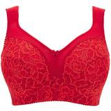 48 - Blomstrede - Rød Tøj Miss Mary Queen Non Wired Bra - English Red