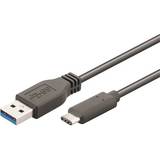 M-CAB Rund - USB-kabel Kabler M-CAB USB A-USB C 3.1 1m