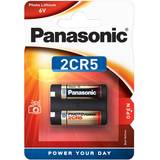 Batterier - Kamerabatterier - Sølv Batterier & Opladere Panasonic 2CR-5L