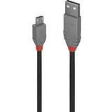 Guld - USB A-USB Micro-B - USB-kabel Kabler Lindy Anthra Line USB A-USB Micro-B 2.0 2m