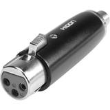 Hicon Kabeladaptere Kabler Hicon RCA-XLR F-F Adapter
