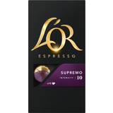 Drikkevarer L'OR Espresso Espresso 10 Supremo 10stk