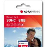 8 GB - Class 4 Hukommelseskort & USB Stik AGFAPHOTO SDHC Class 4 8GB