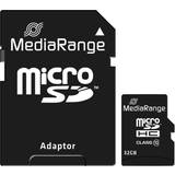 MediaRange microSDHC Hukommelseskort & USB Stik MediaRange MicroSDHC Class 10 32GB