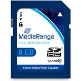 SDHC Hukommelseskort & USB Stik MediaRange SDHC Class 10 8GB