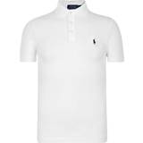 Polo Ralph Lauren Elastan/Lycra/Spandex Overdele Polo Ralph Lauren Slim Fit Stretch Mesh Polo Shirt - White