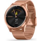 Sportsure Garmin Vivomove Luxe 42mm Stainless Steel Case with Milanese Band