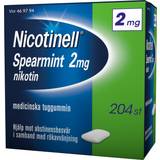 Nicotinell tyggegummi Nicotinell Spearmint 2mg 204 stk Tyggegummi