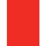 Bungers Farvet Papir Rød A4 80g/m² 50stk