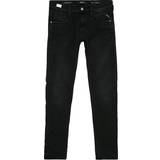 Replay Herre Jeans Replay Slim Fit Anbass Hyperflex Clouds Jeans - Sort