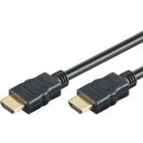 M-CAB HDMI-kabler - Rund M-CAB High Speed with Ethernet HDMI-HDMI 1m
