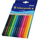 PlayBox Farveblyanter PlayBox Thick Colour Pencils 12-pack