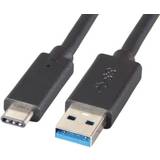 M-CAB Rund - USB-kabel Kabler M-CAB USB A-USB C 3.1 0.5m