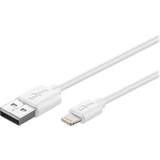 Rund - USB A-Lightning - USB-kabel Kabler Goobay USB A - Lightning 3m