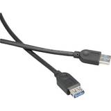Akasa USB-kabel Kabler Akasa USB A - USB A M-F 3.0 1.5m