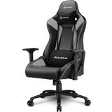 Stål Gamer stole Sharkoon Elbrus 3 Universal Gaming Chair - Black/Grey