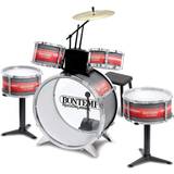 Musiklegetøj Bontempi Rock Drummer Drum Set with Stool