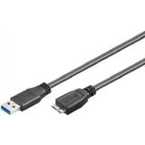 Goobay USB A-USB Micro-B - USB-kabel Kabler Goobay USB A - USB Micro-B 3.0 0.5m