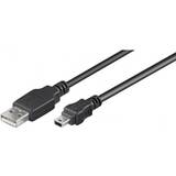 Goobay 2.0 - USB-kabel Kabler Goobay USB A - USB Mini-B 5-pin 2.0 0.3m
