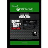 Shark card Rockstar Games Grand Theft Auto Online - Bull Shark Cash Card - $500,000 - Xbox One