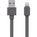Allocacoc USB A Kabler allocacoc Flat USB A-Lightning 1.5m
