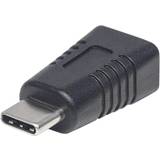 USB B mini Kabler Manhattan USB C-USB B Mini 2.0 M-F Adapter