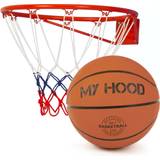 Orange Basketball My Hood Basketball Basket with Ball